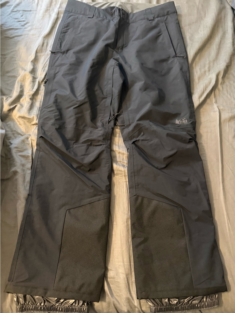 REI Black Waterproof Outdoor Snow Pants